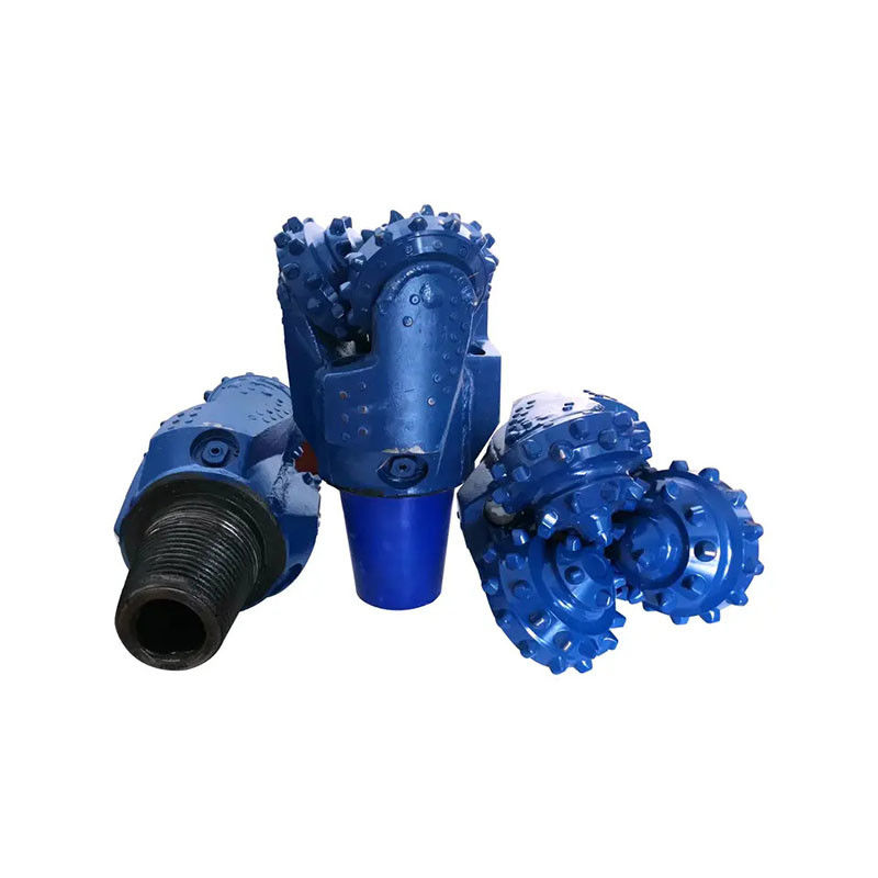8 1/2 ((215.9mm) Tricone حفر قطع 4 1/2 نوع خيط API للحصى الأرضية الصعبة