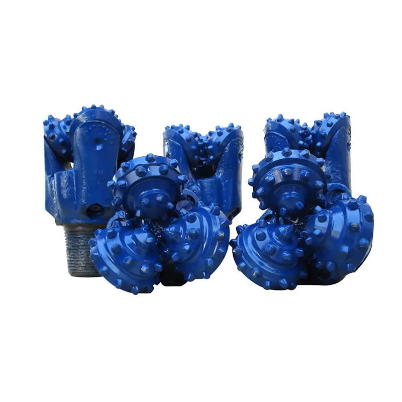 8 1/2 ((215.9mm) Tricone حفر قطع 4 1/2 نوع خيط API للحصى الأرضية الصعبة