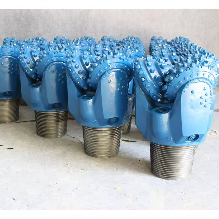 ثقل قطعة التريكون 2-3/8 API Reg Thread Tricone Roller Bits للحفر النفطي