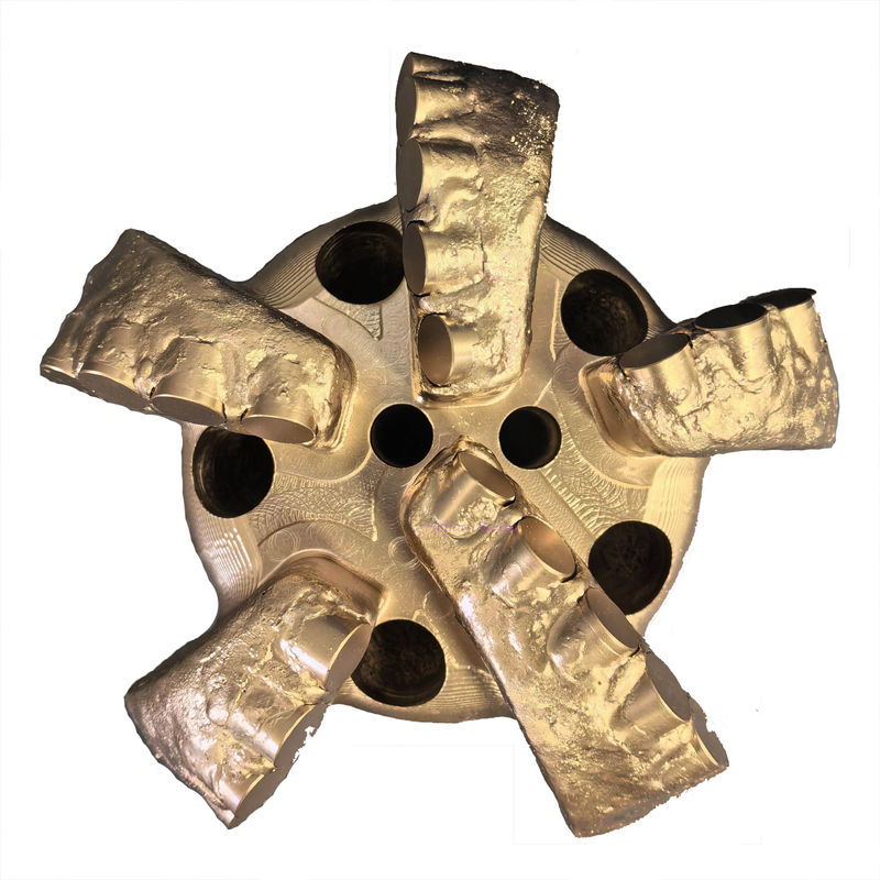 رؤوس حفر PDC عالية الأداء قابلة للتخصيص لآبار المياه مع جسم فولاذي للحفر الفعال