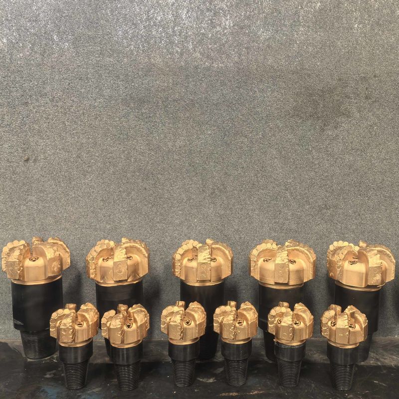 الحجم المخصص من 98mm إلى 3593.7mm PDC الحفر من الفولاذ اللاصق للحفر في آبار الغاز والماء